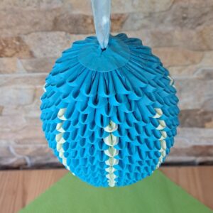 Fensterei zum Aufhängen - Türkis mit Mint-Akzenten – Bild 3