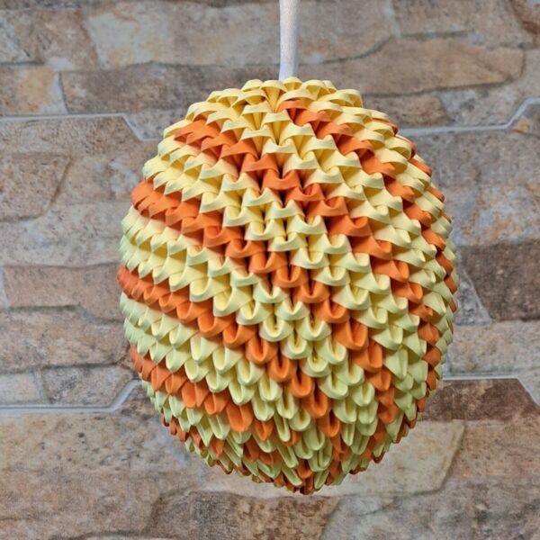 Fensterei zum Aufhängen - Sonniger Streifenmix