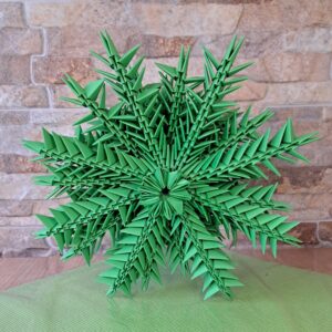 Tannenbaum - Groß - filigrane Zweigstruktur aus Papier – Bild 3