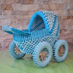 Kinderwagen / Puppenwagen – liebevolles Deko‑Unikat – Bild 2