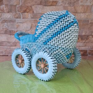 Kinderwagen / Puppenwagen – liebevolles Deko‑Unikat – Bild 3