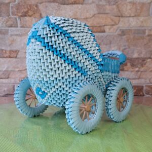 Kinderwagen / Puppenwagen – liebevolles Deko‑Unikat – Bild 4