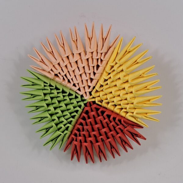 Kreisel - Magnetfigur - farbenfrohes Deko‑Spielzeug