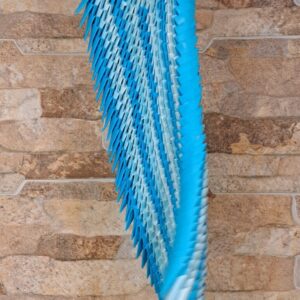 Windspiel – blau‑türkiser Hängedekorateur – Bild 2