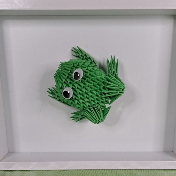 Frosch - Magnetfigur - niedliches Deko‑Unikat