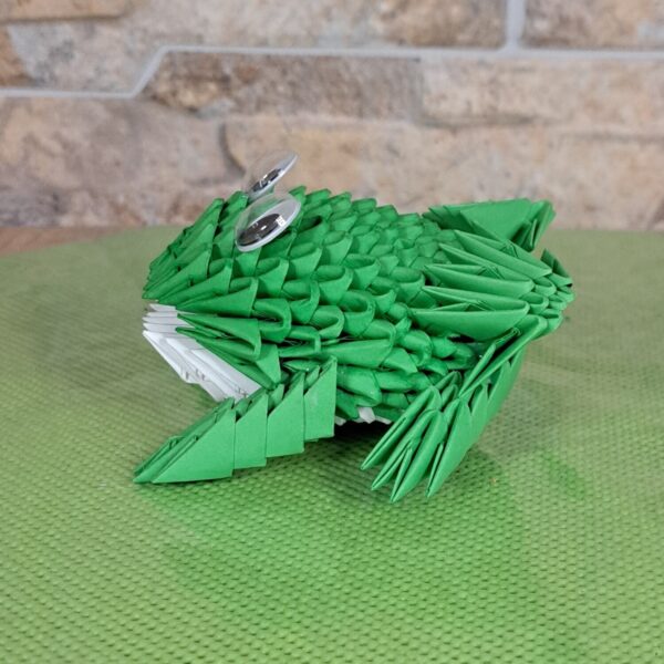 Frosch - Magnetfigur - niedliches Deko‑Unikat