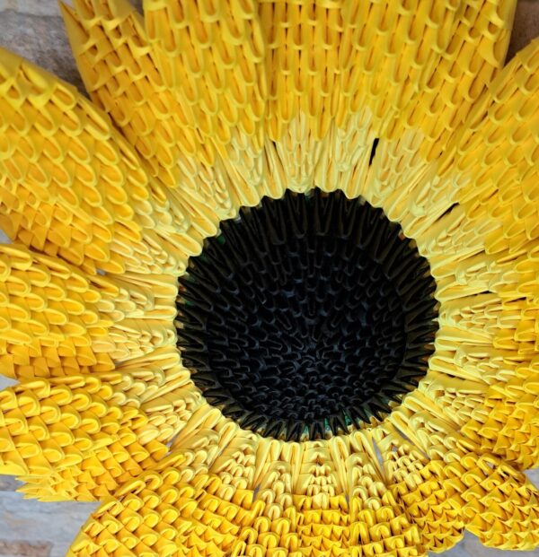 Sonnenblume - Groß - leuchtendes Deko‑Unikat