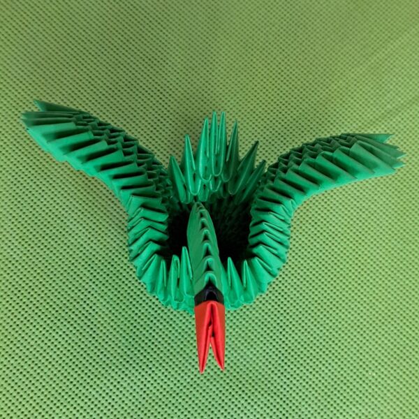 Schwan - gespreizte Flügel