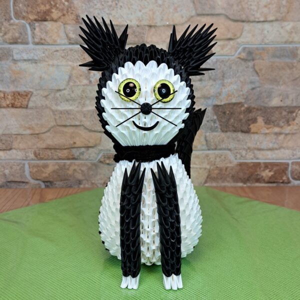 Katze - in den Fraben Schwarz und Weiß