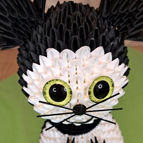 Katze - in den Fraben Schwarz und Weiß