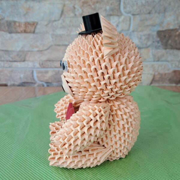 Bär - Handgefertigter Modular-Origami-Bär