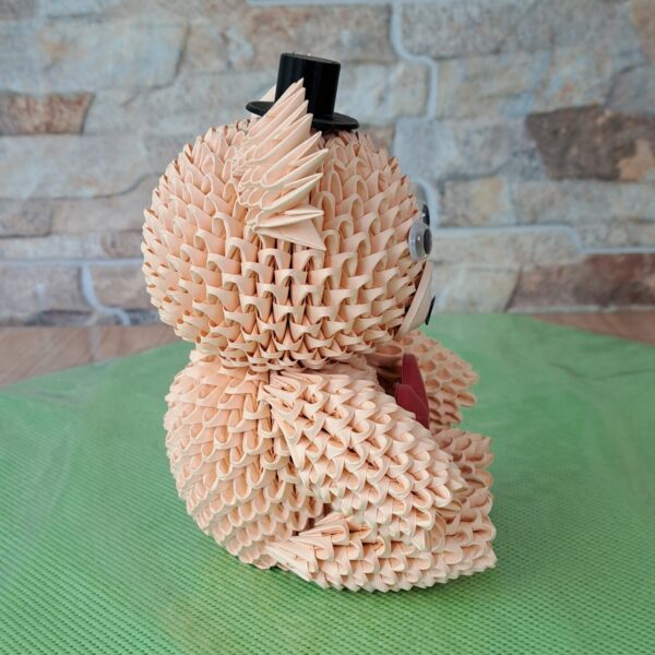 Bär - Handgefertigter Modular-Origami-Bär