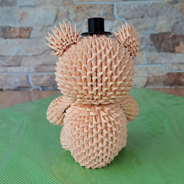 Bär - Handgefertigter Modular-Origami-Bär