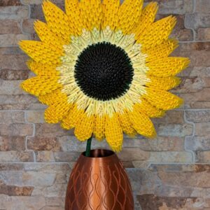 Sonnenblume - Groß - strahlendes Deko‑Unikat – Bild 1
