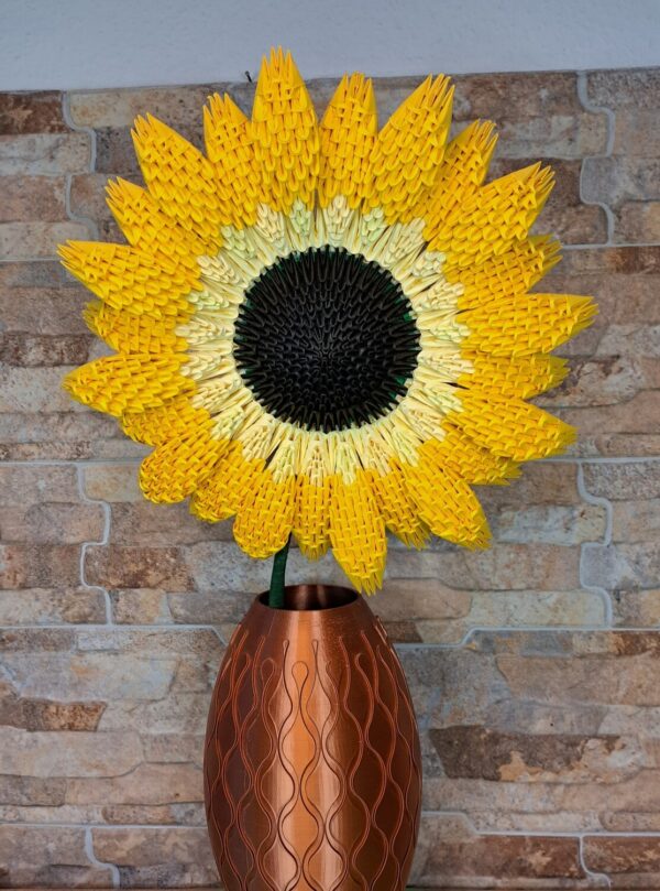 Sonnenblume - Groß - strahlendes Deko‑Unikat