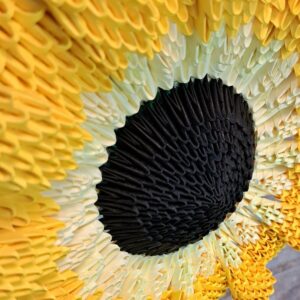 Sonnenblume - Groß - strahlendes Deko‑Unikat – Bild 2