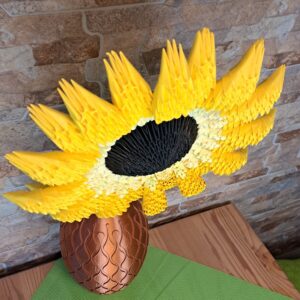 Sonnenblume - Groß - strahlendes Deko‑Unikat – Bild 3