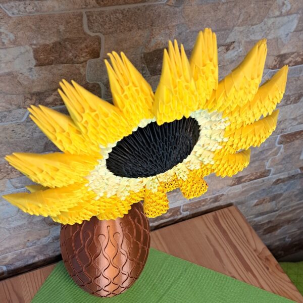 Sonnenblume - Groß - strahlendes Deko‑Unikat