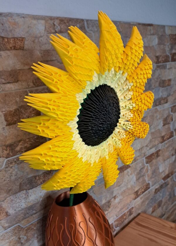 Sonnenblume - Groß - strahlendes Deko‑Unikat