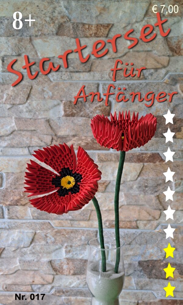 Mohnblume - Starterset für Anfänger 017