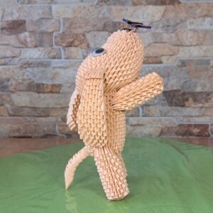 Hund - welcher einen Schmetterling fängt - bezaubernde Dekoration – Bild 1