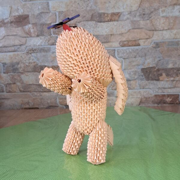 Hund - welcher einen Schmetterling fängt