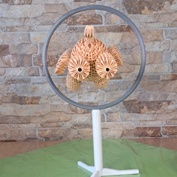 Hund - welcher durch einen Ring springt