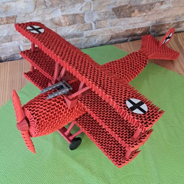 Flugzeug - Roter Baron – beeindruckendes Deko‑Unikat