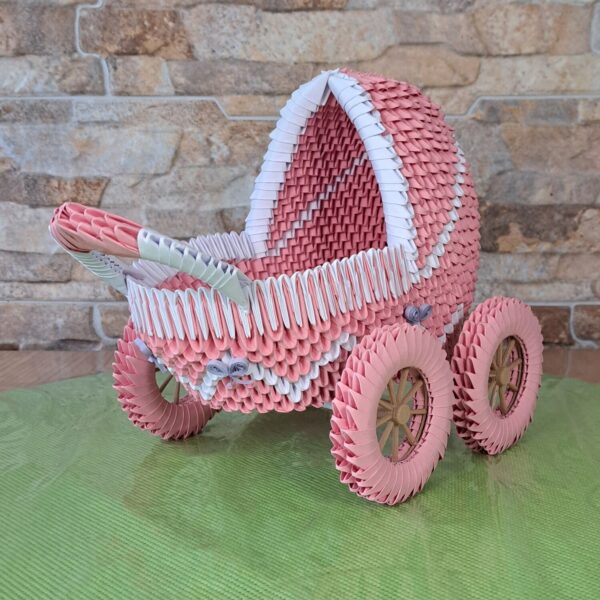 Kinderwagen / Puppenwagen - zauberhaftes Deko‑Unikat