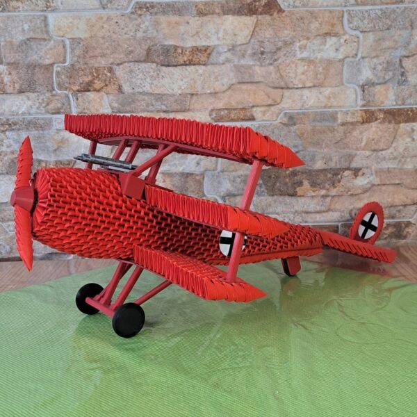 Flugzeug - Roter Baron – beeindruckendes Deko‑Unikat