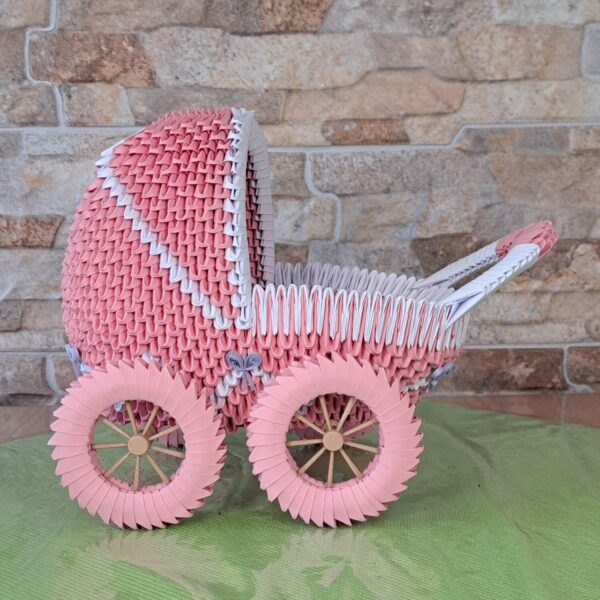 Kinderwagen / Puppenwagen - zauberhaftes Deko‑Unikat