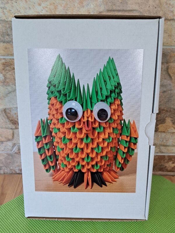 Eule - Orange - Starterset für Anfänger