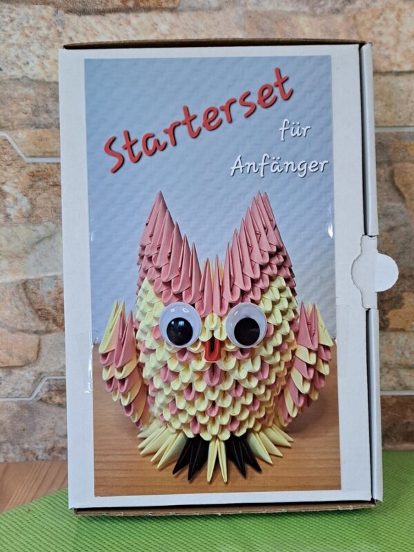 Eule - Rosa - Starterset für Anfänger 003