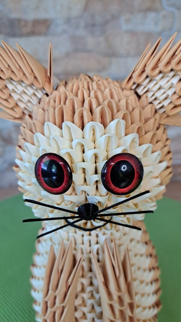 Katze - in den Fraben Lachs, Chamois