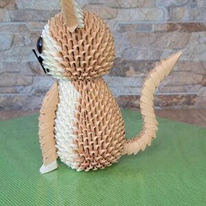 Katze - in den Fraben Lachs, Chamois – Bild 3