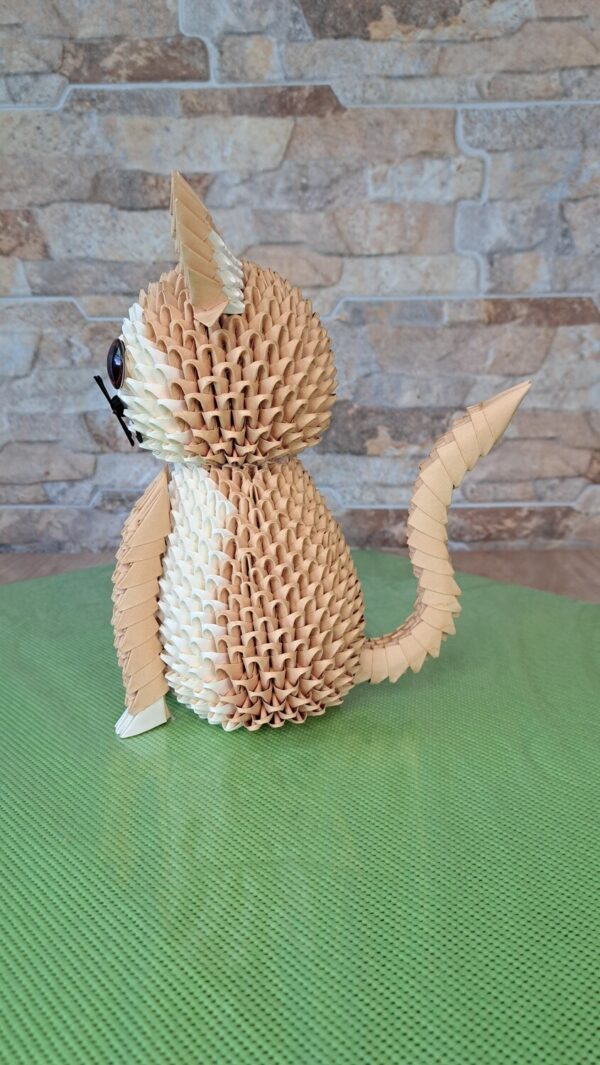 Katze - in den Fraben Lachs, Chamois