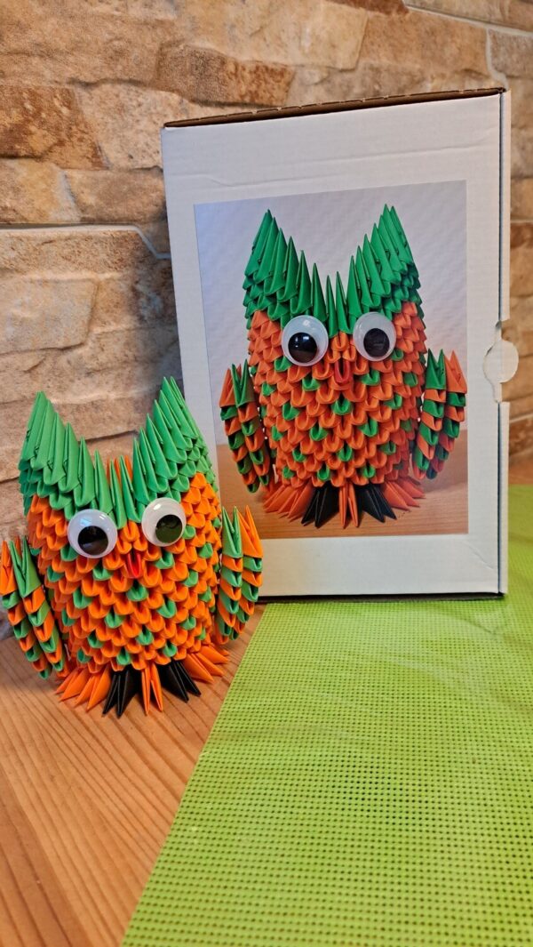 Eule - Orange - Starterset für Anfänger