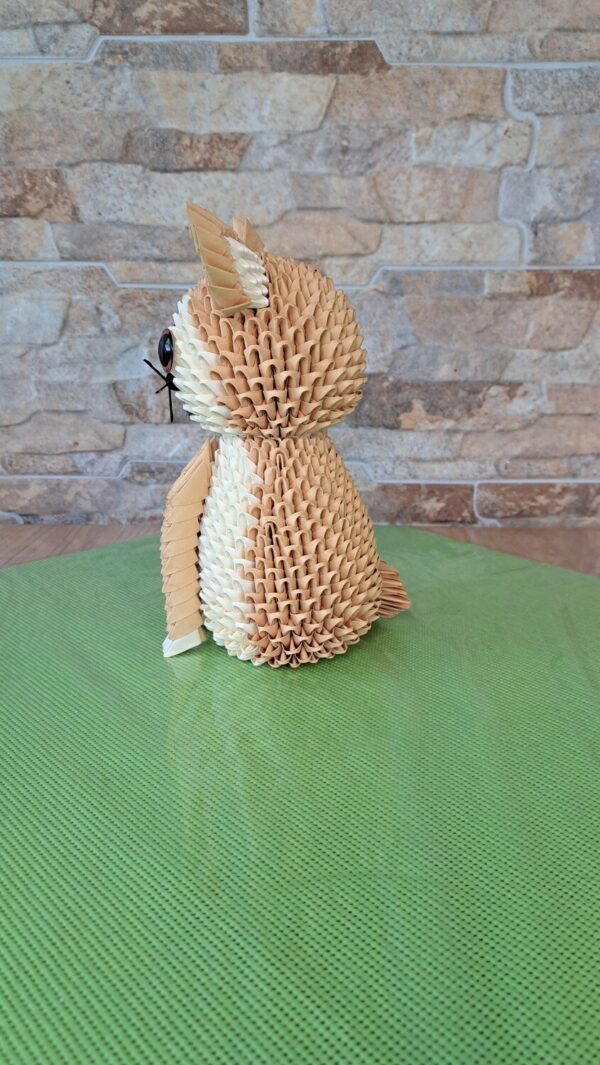 Katze - in den Farben Chamois und Lachs