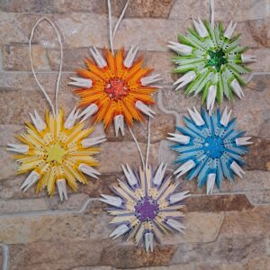Stern - Für den Weihnachtsbaum - leuchtender Christbaumschmuck – Bild 3