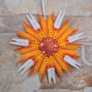 Stern - Für den Weihnachtsbaum - leuchtender Christbaumschmuck – Bild 1