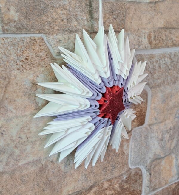 Stern - Für den Weihnachtsbaum - filigraner Christbaumschmuck