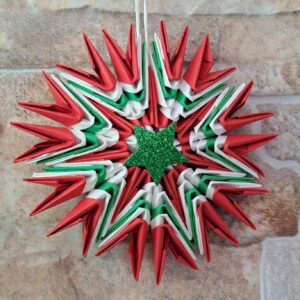 Stern - Für den Weihnachtsbaum - festlicher Christbaumschmuck – Bild 1