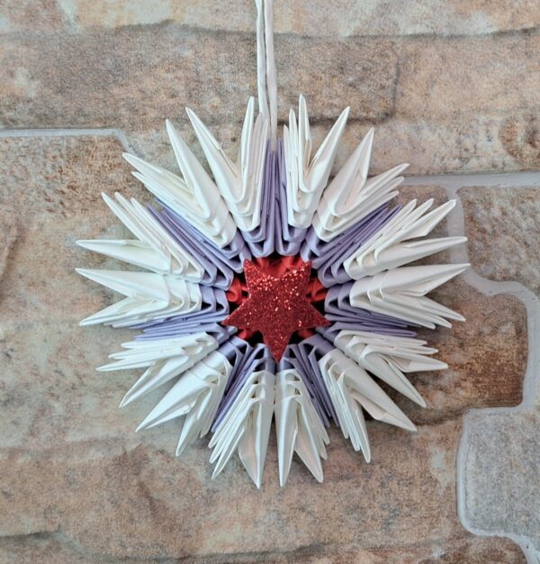 Stern - Für den Weihnachtsbaum - filigraner Christbaumschmuck