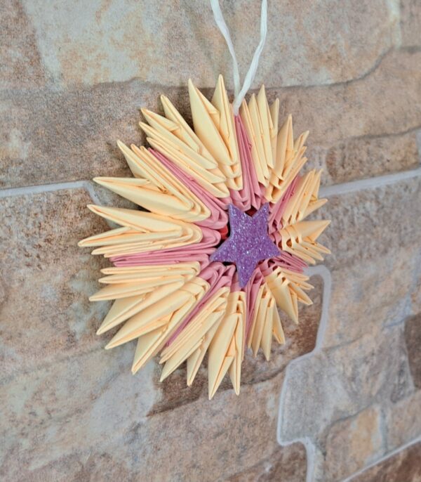 Stern - Für den Weihnachtsbaum - zarter Christbaumschmuck