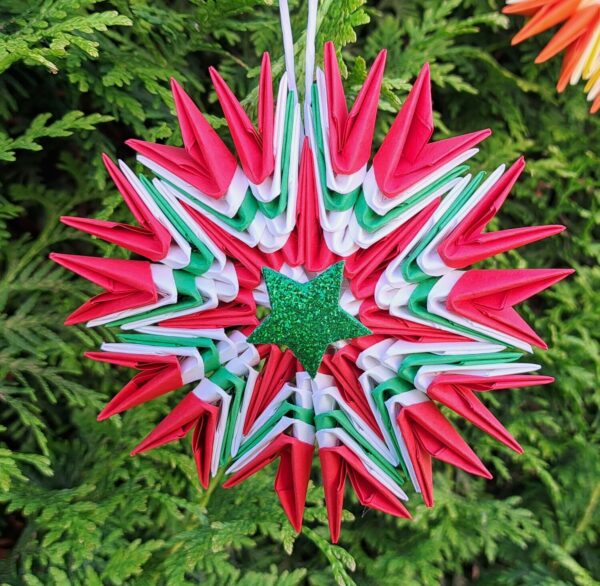 Stern - Für den Weihnachtsbaum - festlicher Christbaumschmuck