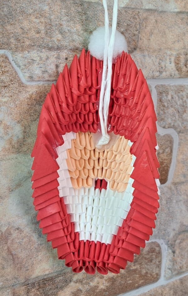 Weihnachtsmann - Baumschmuck - Maske