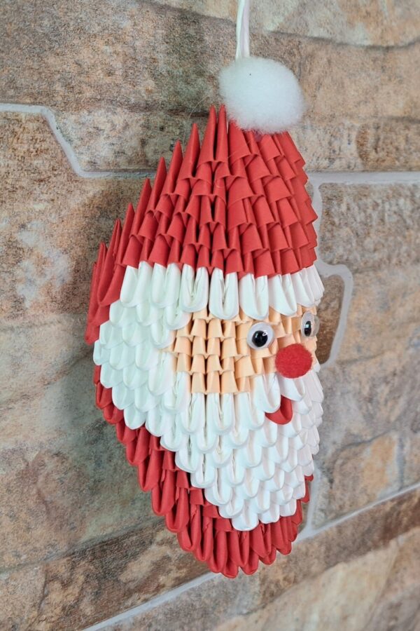 Weihnachtsmann - Baumschmuck - Maske