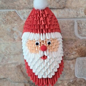 Weihnachtsmann - Baumschmuck - Maske – Bild 1