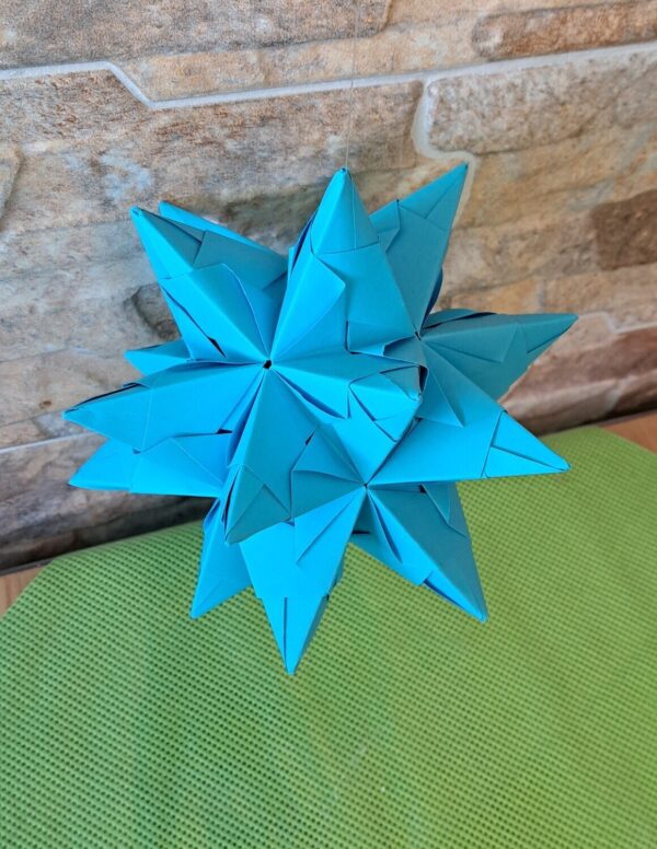 Stern - Bascetta - Stern zum Aufhängen in Blau