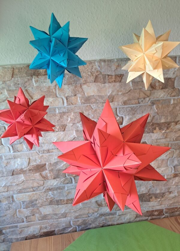 Stern - Bascetta - Stern zum Aufhängen in Chamois